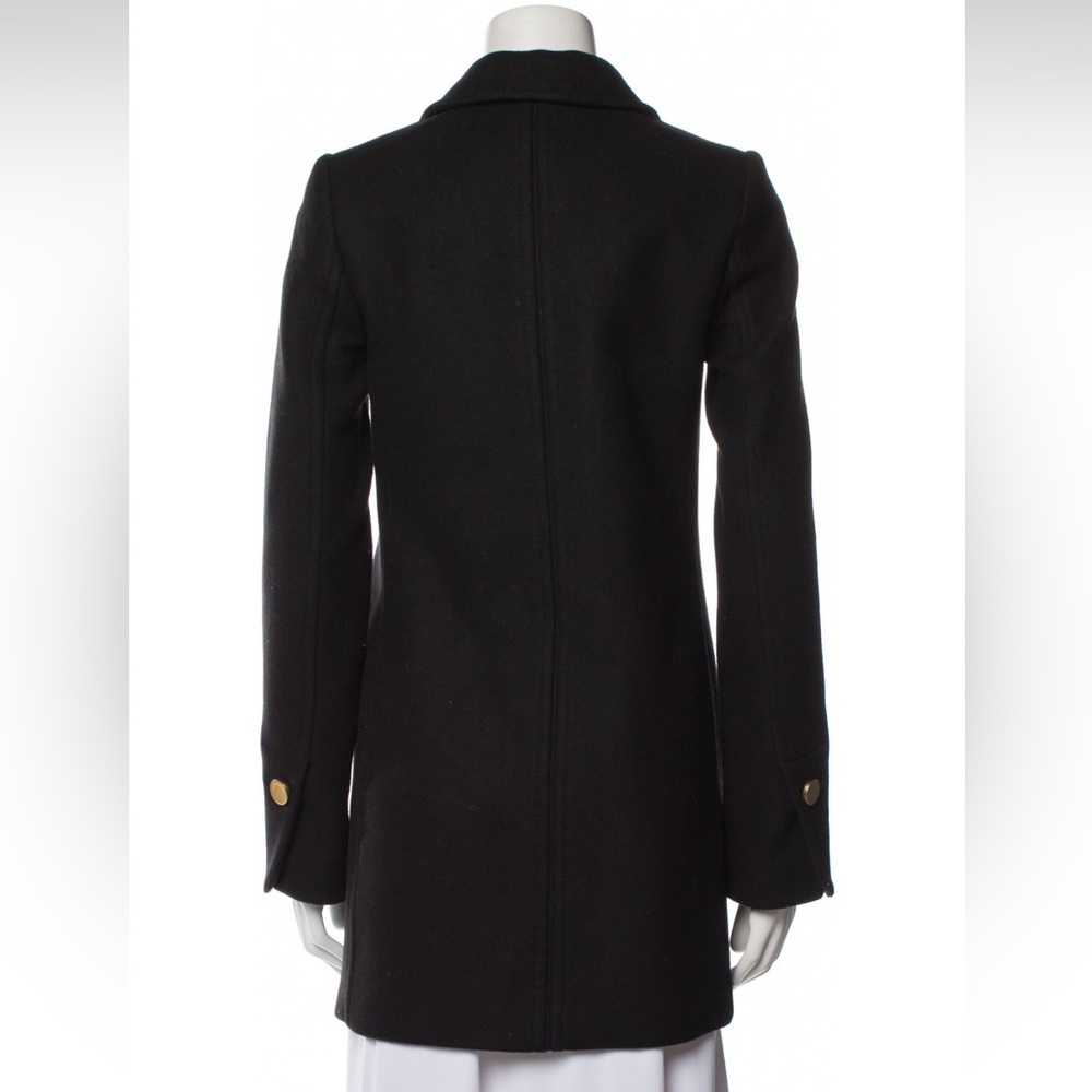 PROENZA SCHOULER wool and cashmere asymmetric pea coat. - Picture 2 of 6